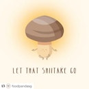 Reposting a super adorable post from @foodpandasg ・・・
Weekend is nearing so whatever happened earlier in the week, let that shiitake go & be zen.