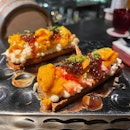 Sea Urchin, King Crab & Cod Brandade on Toast
