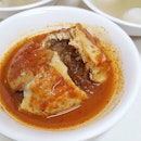 A-gei (Stuffed Tofu with Vermicelli); A speciality of Tamsui.