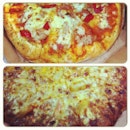 #instacollage #domino's #pizza #delivery #brunch #calories #home