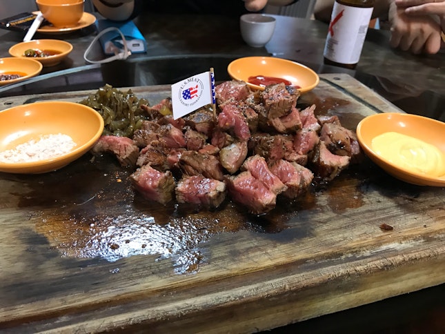 Great Bite Size Steak