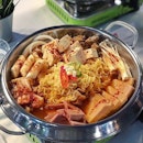 Budae Jjigae ($29.90++) Break a sweat as you dive into a bubbling pot brimmed with army stew essentials, comforting yes?