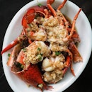 Live Boston Lobster Steamed with Minced Garlic