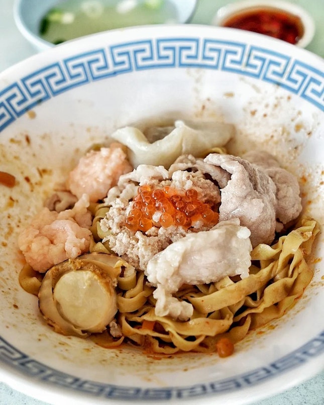 Seafood Minced Pork Noodles