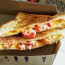 Grilled Lobster Cheese Sandwich