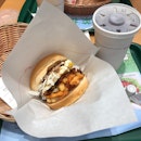 Osaka-yaki Burger ($4.30)