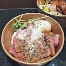 The medium rare Roast Beef Bowl ($14) from Chalong is so good!!
