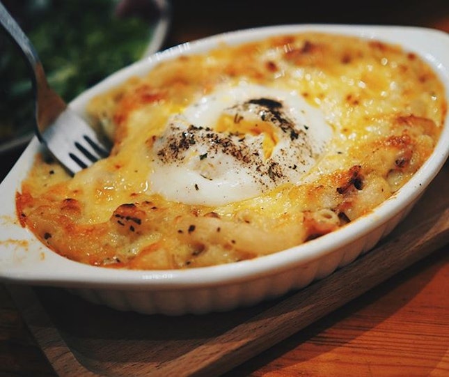 It’s hard to go wrong with carbs, cheese and truffle oil.