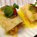 Sea Urchin With Fruits Crepe