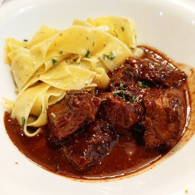 This was the second main course item we tried from the Chocolat Fetish menu, Braised Wagyu with Homemade Parpadelle (ala carte $30++).