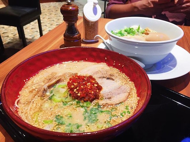 Chabuton  Yoruton Ramen $12.90+  Recommend🌶️🌶️ Level 1-2  Anything beyond that would be stealing the limelight from the ramen.