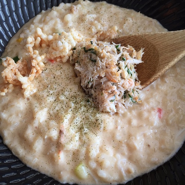 Crab Meat Risotto 
