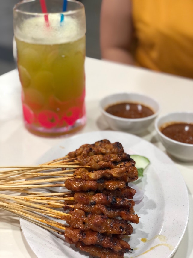 Pork Satay And Chicken Wings