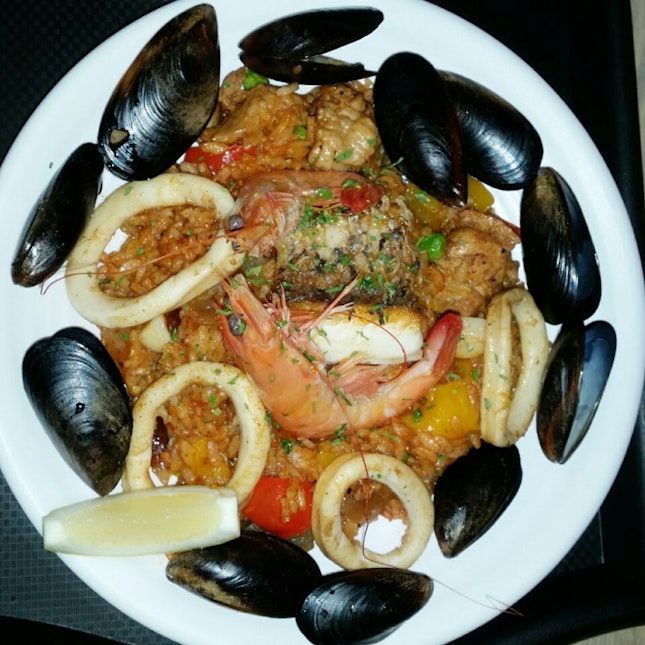 Seafood Paella (Glutton Portion For 1- 2 Pax)