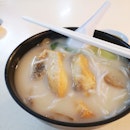 Fried Fish Noodle Soup ($6)