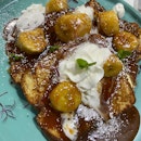 French Toast With Salted Caramel Bananas