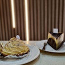 MSW Durian Tart ($8.50) & MSW Burnt Cheesecake ($11.00)