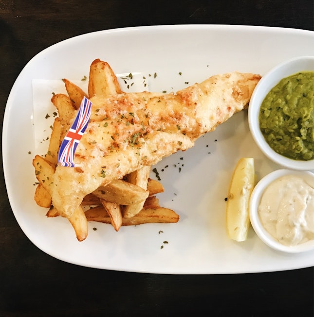 Butterfish And Chips (RM32.90)