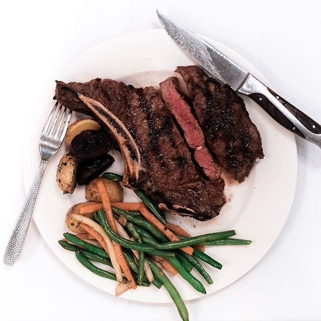 USDA Prime Ribeye (US$46 = S$65 including tips and taxes).
