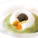 Egg Soufflé ($55, or included in $128/$158 four/six course tasting menu).