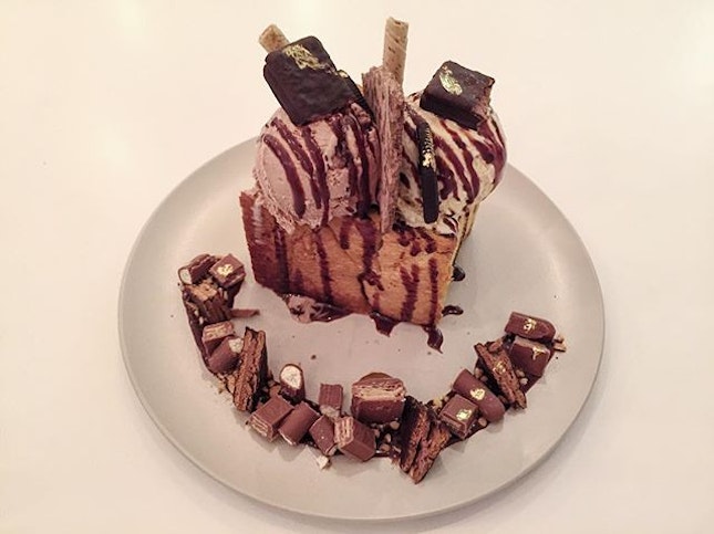 Rocher Shiberty Toast ($16) by @shibertybakes A bakery owned by a fellow blogger!