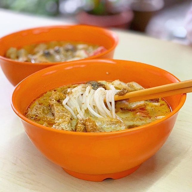 such a good bowl of laksa.