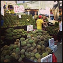 #durian harvest #instafood #singapore #gourmet #fruits