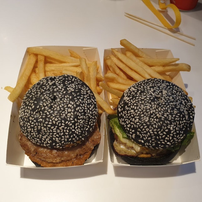 Local Fusion Charcoal Burgers