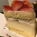 Cheesecake + Strawberry Sponge