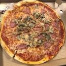 Ham & Mushroom Pizza ($15)