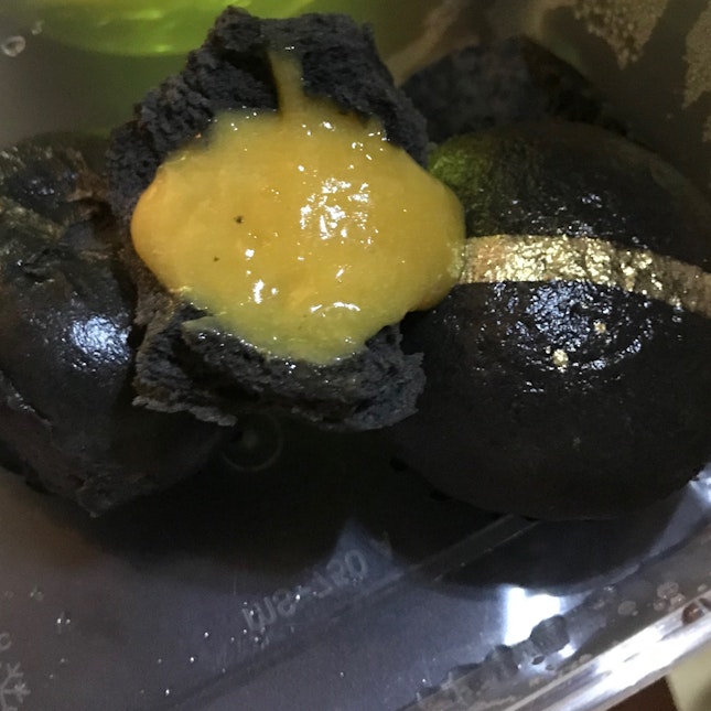 Salted Egg Custard Bao