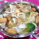 💙 their fish noodle and tau fu pok..