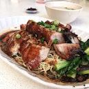 Three Meats With Noodles ($6.80)