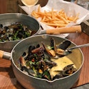Bouchot Mussels & Fries ($36/500g)