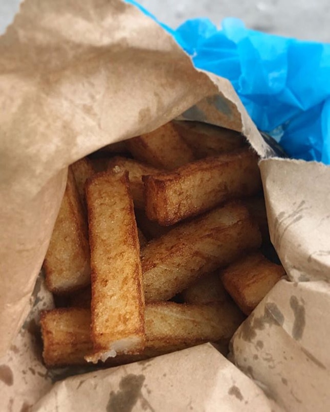 Other than the fast food French fries, have you tried our very own local carrot cake fries?