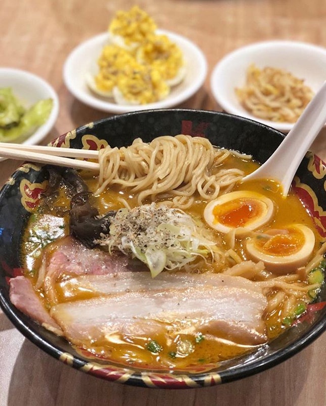 Beside their Lobster King, the Kani King would also be our pick for a ramen broth packed full of rich crustacean flavour to satisfy all that seafood umami craving.