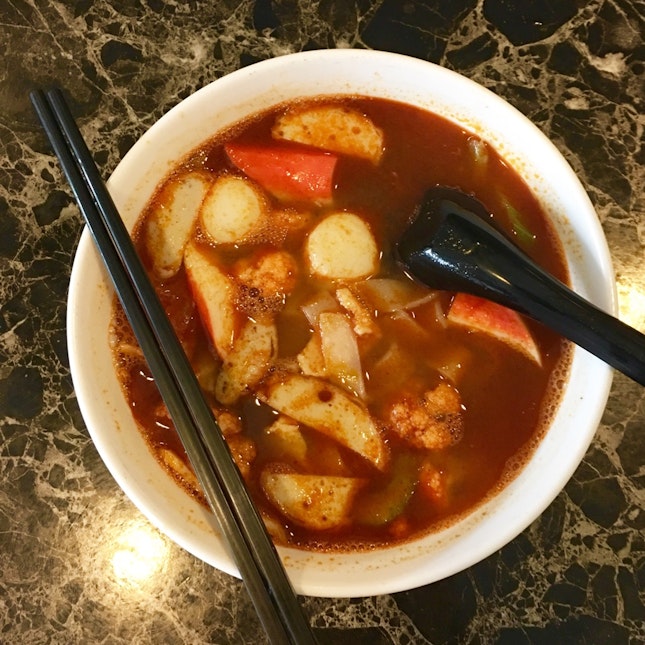 Tom Yam Kuey Teow Soup 