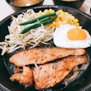Teriyaki Double Salmon With Egg