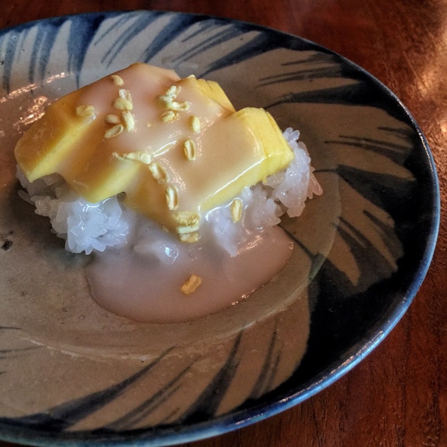 Mango and Sweet Sticky Rice (2/3-course lunch, $25/$30)