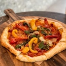 Roasted Peppers Sourdough Pizza ($14.80)