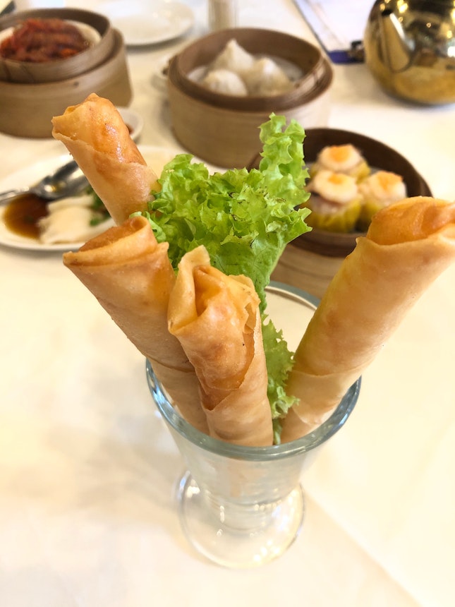 Deep Fried ‘Chopstick’ Prawn Spring Rolls