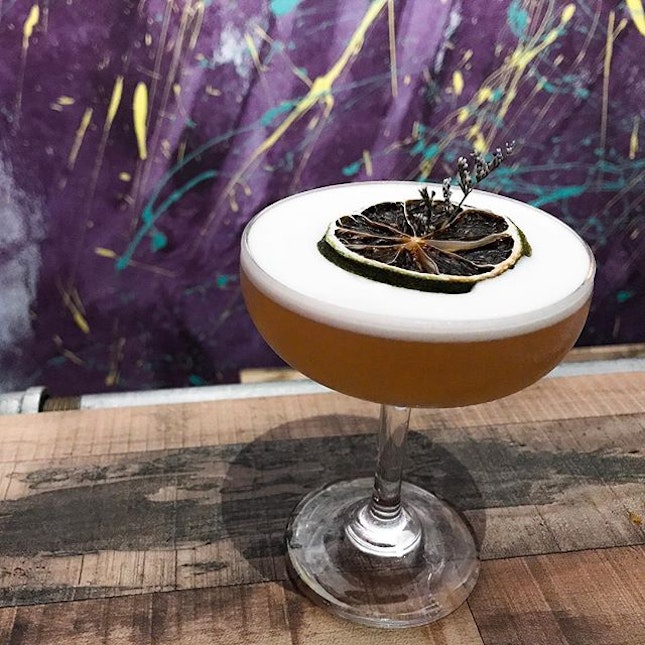Bee Bee's - Cocktails - Murmurs In Purple (💵S$15) 🍹
•
ACAMASDRINKS & GTK💮: This twist on the Clover Club sees Grape used in lieu of the usual Red Berries.