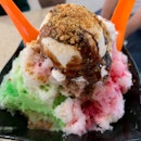 Ice Kachang With Ice Cream ($2)