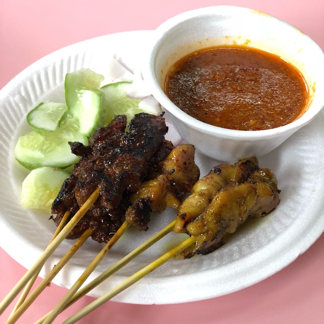 Chicken & Mutton Satay ($0.60 Per Stick)
