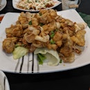 Deep fried Kampung Chicken w Garlic ($15.80)