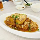 Dinner @gimtimgroup 
#veryengandfamily #gimtimrestaurant #tofu #fishmawsoup