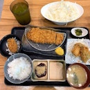 Throwback - Imakatsu February Special of Kyoto Fair with the following:- 1) Pork 🐷 Loin Katsu (120g) 
2) Fried Japanese Green Pepper 
3) Fried Japanese Mushroom 🍄
4) Kyoto Miso Soup 
5) White Rice (Koshihikari)
6) Cabbage Salad
7) Pickles
8) Hot or Cold Hoji Cha + 1 free pc of Fried Oyster from Jpoint app 
#ieatishootipost #hungrygowhere #instafood #foodporn #iweeklyfood #yummy #instagram #theteddybearman #eatoutsg #whati8today #yummy #eatoutsg #food #igfoodie #eatingout #eatstagram #sgfood #foodie #foodstagram #SingaporeInsiders #sgfoodie #sgfoodies #burpple #eatbooksg #burrplesg #imakatsusg #imakatsu #jpoint