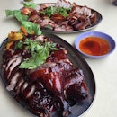 Awesomely delicious Roast Duck & Roast Pork in the hood!