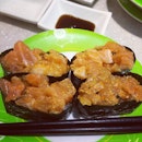spicy salmon gunkan #lunch #sushi