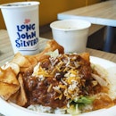 Crispy Chicken Burrito Plate ($7.50) | A Mexican wave at Long John this September!